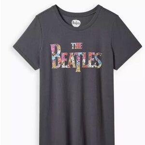 Torrid The Beatles Kids Graphic T-Shirt - Gray
